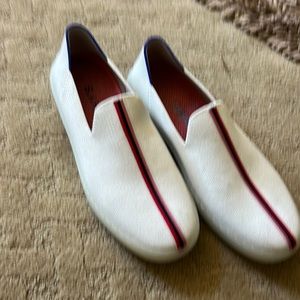 Rothy’s Evian slip on tennis shoes. Limited edition.